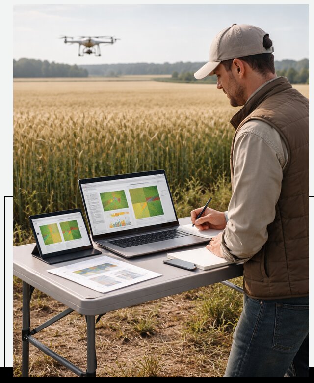 Система AI прогнозирования урожайности для точных агрономий в Тихорецке