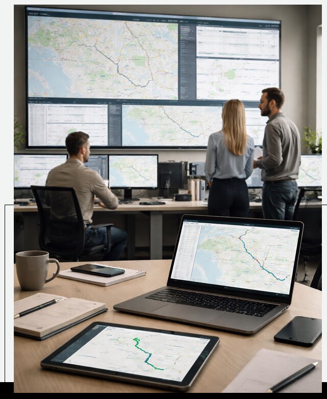 Трекинг грузов и Fleet Management, мониторинг автопарка в Тихорецке