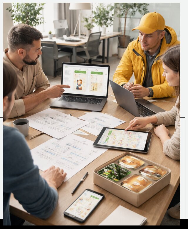 Разработка агрегатора доставки еды в Тихорецке от 15461 р., АвикейТхр